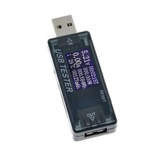 USB Tester DC Meter 4V-30V Tester USB Power  Voltage Tester Black X8 X8P1-