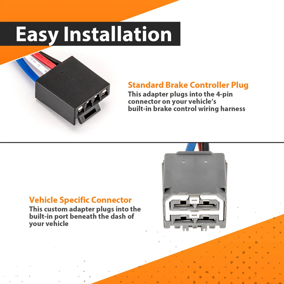 Fiação do controlador de freio para Jeep Grand Cherokee 2011-2021 com pacote de reboque de fábrica - Imagem 4 de 4