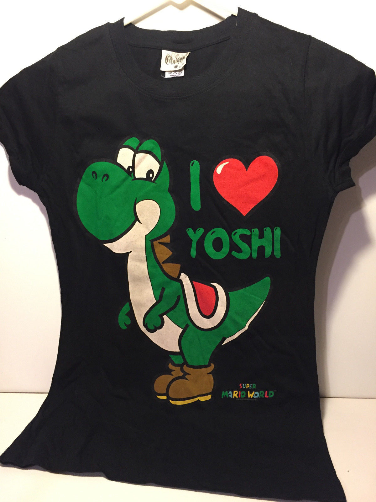 Juniors' Super Mario Pride Yoshi Fearless Rainbow Line Up Tee -  www.esferasaude.pt