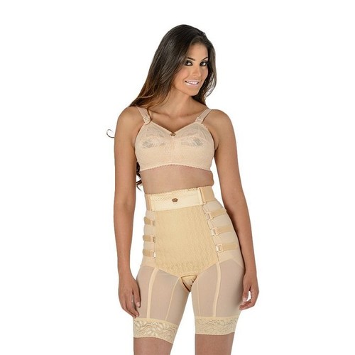 ARDYSS POST PARTUM GIRDLE CHILDBIRTH RECOVERY BODY MAGIC SHAPEWEAR BLACK/NUDE - Picture 4 of 6