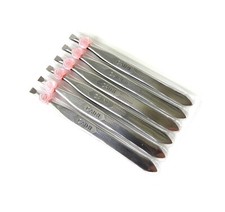 6pcs Straight Tip Tweezer Set
