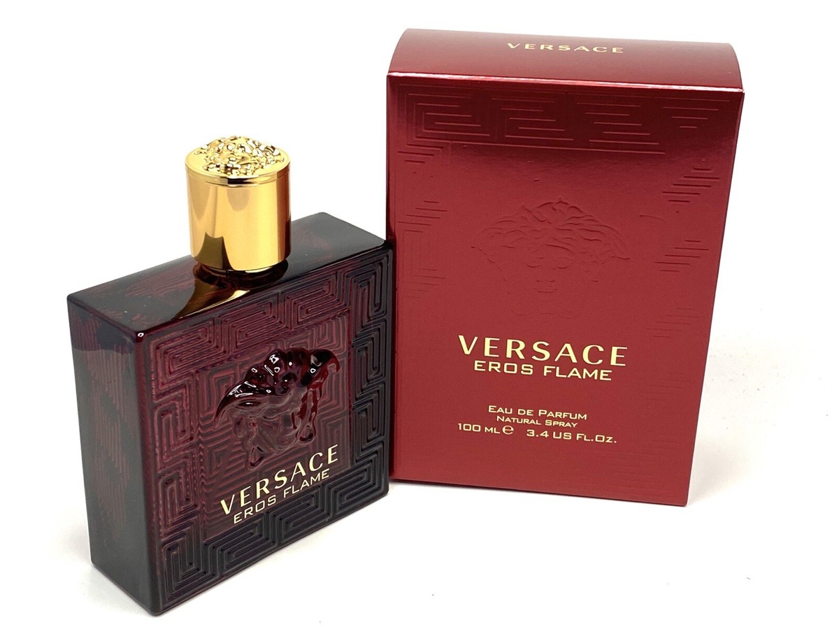Versace Eros Flames 3.4 fl.oz Eau De Parfum Spray For Men | eBay
