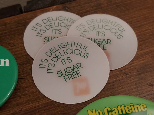Vintage 7UP Original Advertising Lot Stickers Buttons Pins Uncola Collection - Picture 5 of 8