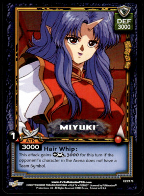 Yu Yu Hakusho TCG Miyuki - Ghost Files C23
