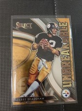 2020 Select Football TERRY BRADSHAW Unbreakable Insert #U13 Pittsburgh Steelers