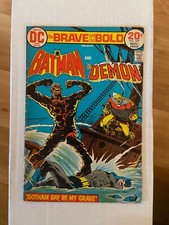 The Brave and The Bold #109 Comic Book  First Meeting of Batman and The Demon