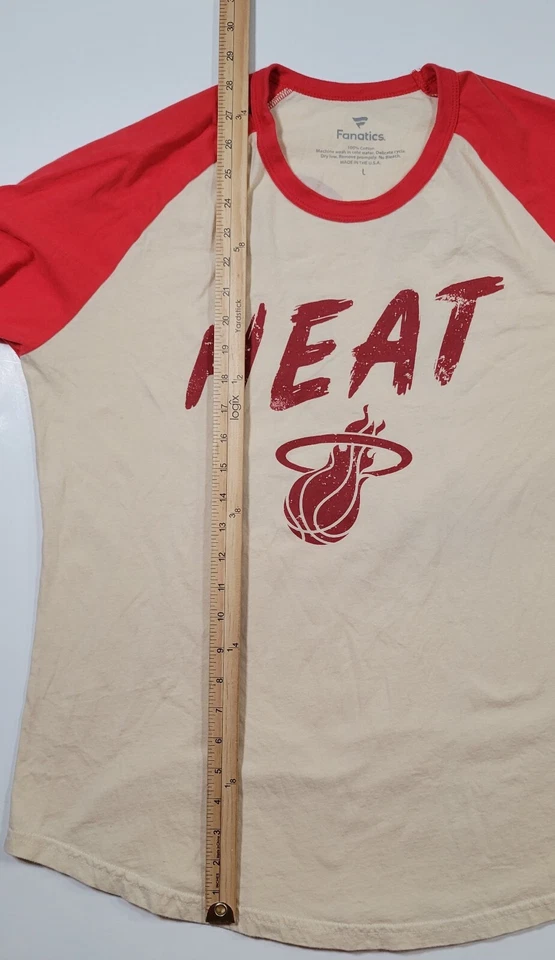 Camiseta Jimmy Butler Mujer Grande Miami Heat Manga 3/4 Fanáticos Foto 4 de 4