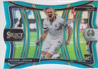 2020 Panini Select Euro No. 115 Fredrik Jensen Rookie Aqua Prizm Dye-Cut 46/175