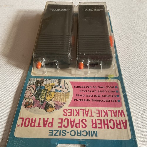Radio Shack Archer Space Patrol Walkie Talkie 60-4004 Back To The Future NEW - Picture 4 of 4