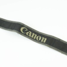 Canon EOS - 1 1/4" Wide Gray/Black - Woven Nylon Camera Strap