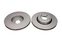 Quaro 2X Bremsscheibe Vorne Ø300 Mm AußEnbelüFtet FüR Renault Laguna II