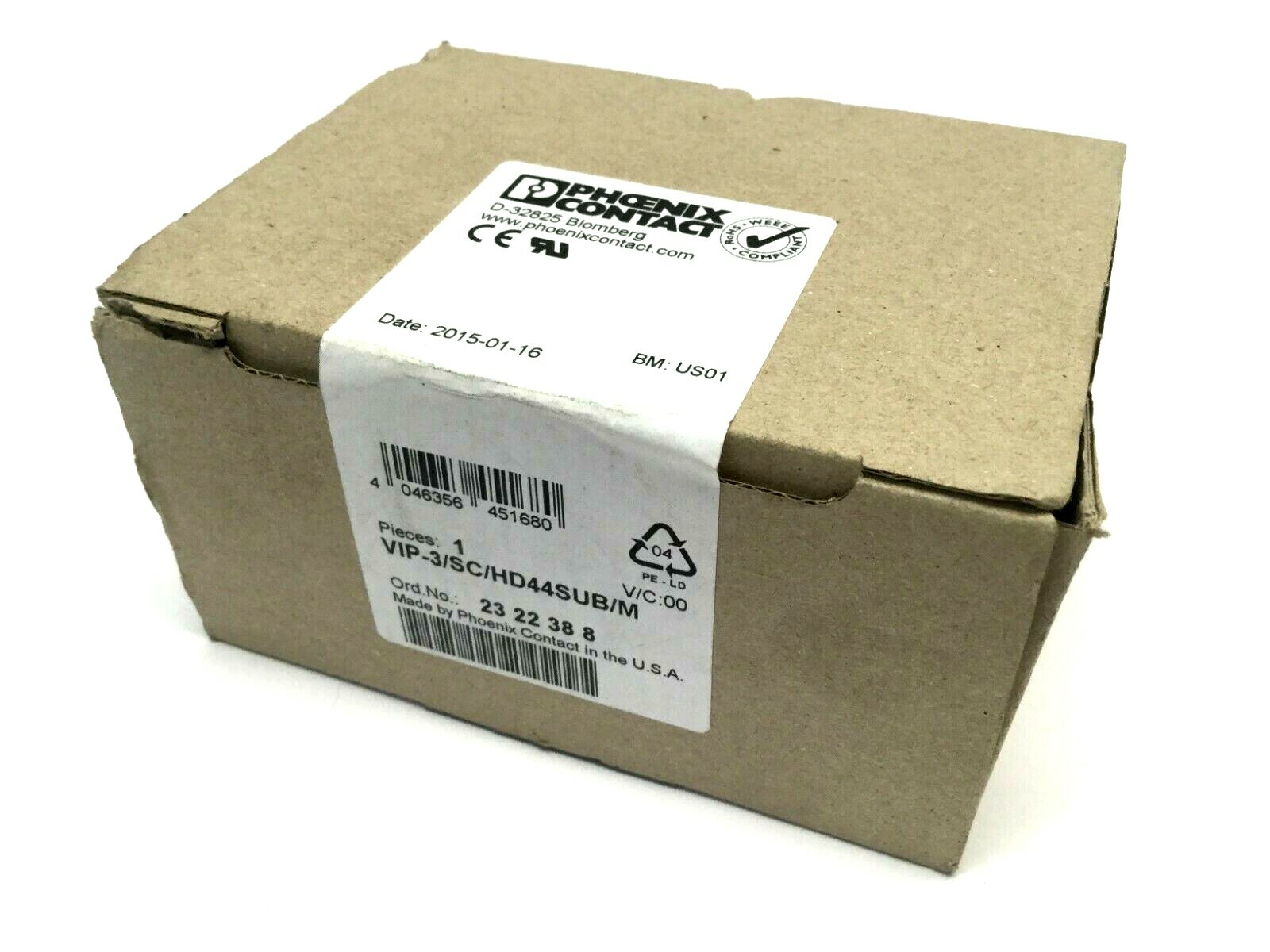 Phoenix Contact VIP-3/SC/HD44SUB/M Interface Module 23 22 38 8