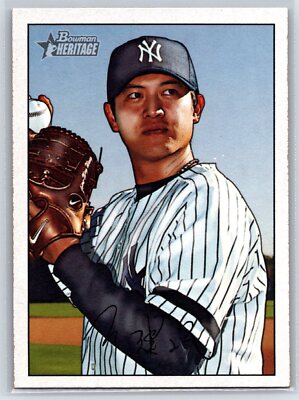 2007 Bowman Heritage Chien-Ming Wang New York Yankees #13