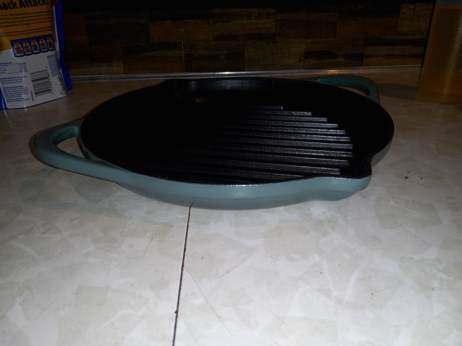 Cravings by Chrissy Teigen 11Inch Cast Iron Round Handled Grill Pan eBay