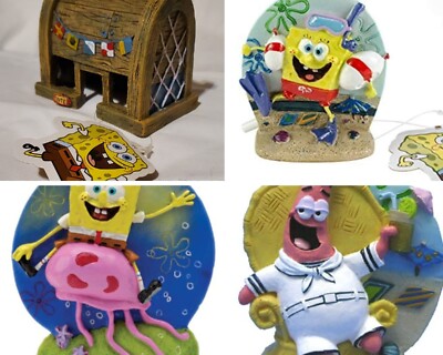 Penn Plax SpongeBob SquarePants Large Krusty Krab Aquarium Ornament