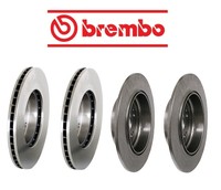 Honda Cr-v 02-04 Two Front + Two Rear Disc Brake Rotors Kit Brembo on sale Honda Cr-v 02-04 Two Front + Two Rear Disc Brake Rotors Kit Brembo on sale