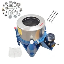 Lab Industrial Dehydrator Centrifugal Drying Machine Metal Part Oil Extraction