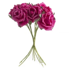Factory Direct Craft Sweet Bundle of Colorful Beauty Roses for Event Decor