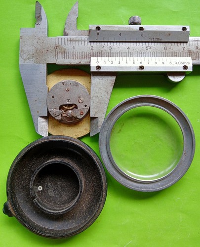 German Vintage Pocket watch.For Spare Parts - Picture 7 of 16