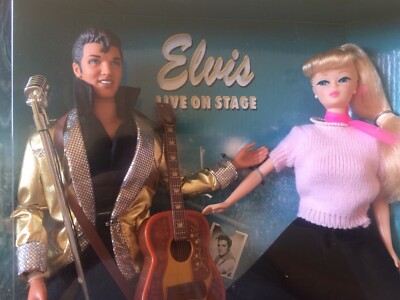 Barbie Loves Elvis Doll Gift Set, 1996 Collector Edition, New In