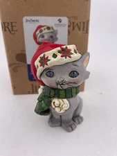Enesco Jim Shore - Mini Christmas Kitten (3.25") #6004295