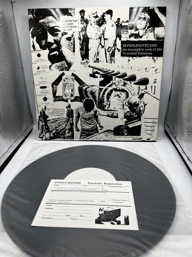 RARE EARLY INDUSTRIAL: Nocturnal Emissions - Befehlsnotstand / Vinyl LP 1983 - 第 1/9 張圖片