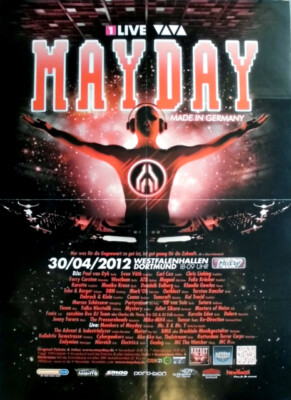 MAYDAY - 2012 - Paul Van Dyk - Sven Väth - Carl Cox - Westbam - Dortmund