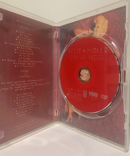 Bette Midler - Diva Las Vegas - DVD Regions 2, 3, 4, 5 & 6 | VGC | Free Postage - Picture 3 of 3