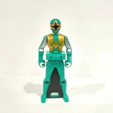 Kaizoku Sentai Shurikenger 3" Green Sky Ninja Ranger Key Bandai Deluxe DX