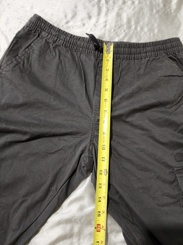 Youth Girl's Art Class Dark Gray High Waist Ruched Hem Joggers Size XL - Picture 11 of 13