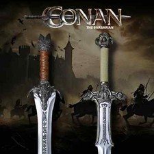 Hand Forged Conan Destroyer Father's , Conan The Barbarian Replica Pair Swords