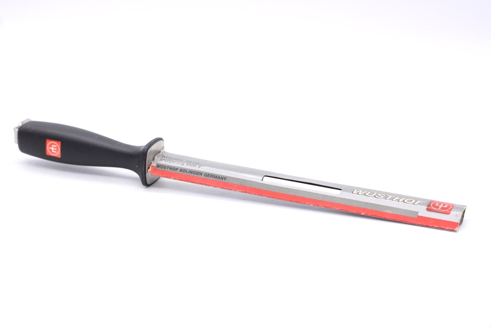 Wüsthof Solingen Wetzstahl Dreizackwerk Messerschärfer Länge 23 cm