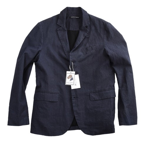 HANNES ROETHER Sakko Jacket Gr M ca 57,5cm Leinen Baumwolle Linen C Unstructured - Bild 6 von 10
