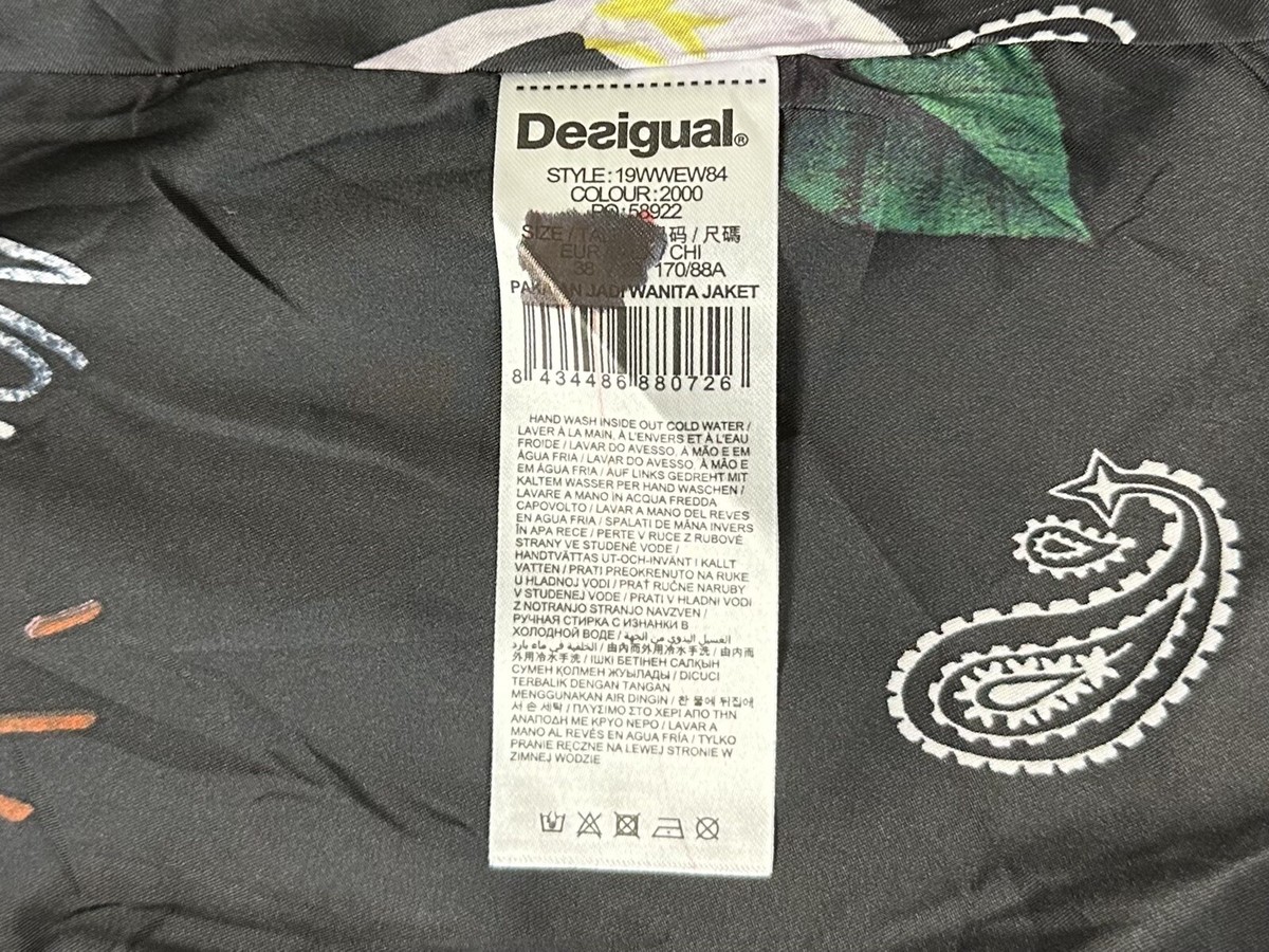Desigual Blazer Jacket Women's Size 38 | eBay