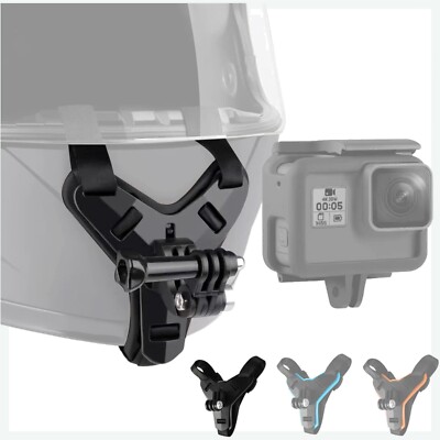 Motorradhelm Kinnriemenhalterung für GoPro & Xiaomi Yi, langlebig, universell
