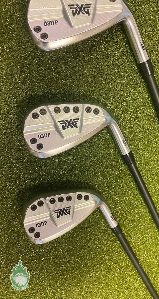 Used RH PXG 0311P Forged Gen 3 Irons 6-PW MMT 60g Senior