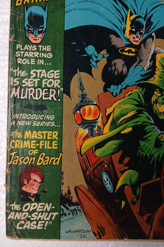 Detective Comics #425 ~ DC Comics 1972 ~ Berni Wrightson Cubierta Clásica Batman - Imagen 5 de 9