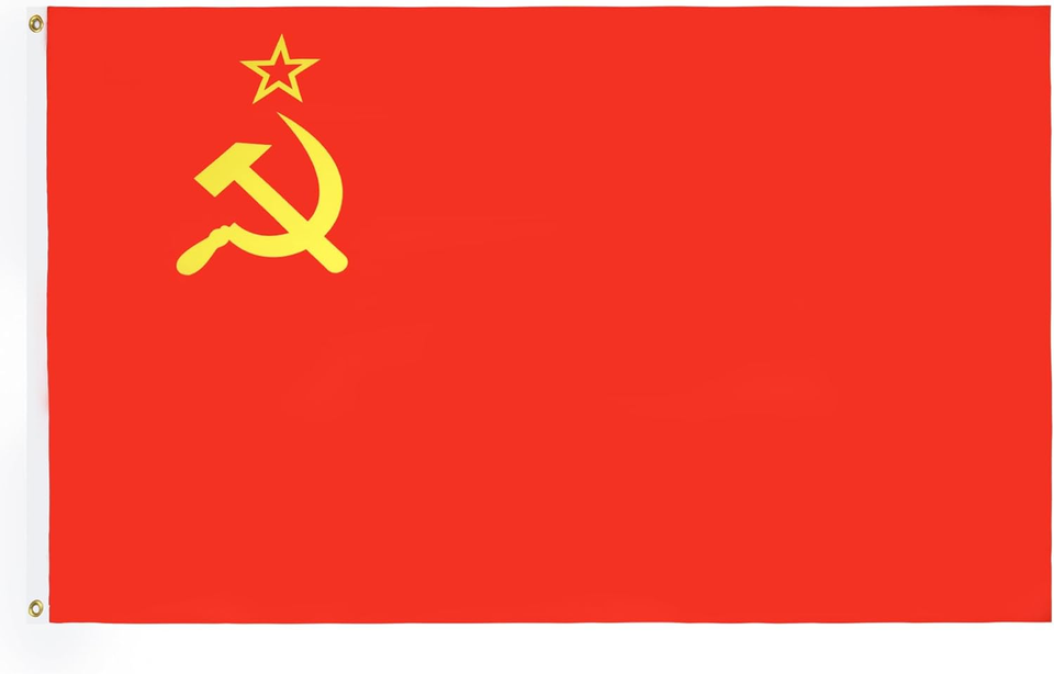 Soviet Union Russia Flag USSR 5X3Ft Country National Russian Socialist