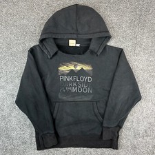 Vintage Pink Floyd Sweatshirt Mens Medium Black Dark Side of The Moon Tour Album