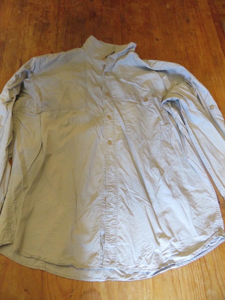 Chemise Orvis Manches Longues Anti-insectes Buzz Off – Taille XXL – Beige – Homme