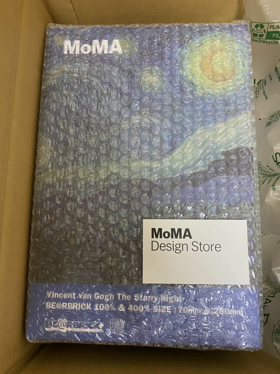 MEDICOM TOY - 【新品未開封】Vincent van Gogh The Starry Night MoMA Design Store MEDICOM TOY Starry Night BE@RBRICK | Hypebeast