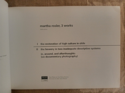 Martha Rosler 3 works - 第 3/12 張圖片