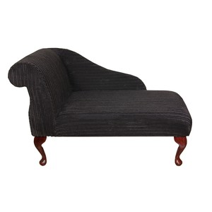 41 Small Chaise Longue Lounge Sofa Bench Chair Seat Chocolate Image Is Loading 41 034 Small Chaise Longue Lounge Sofa Bench