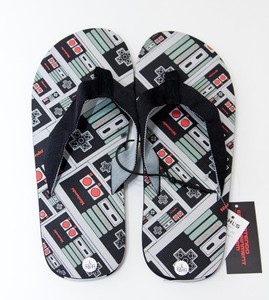 nintendo flip flops