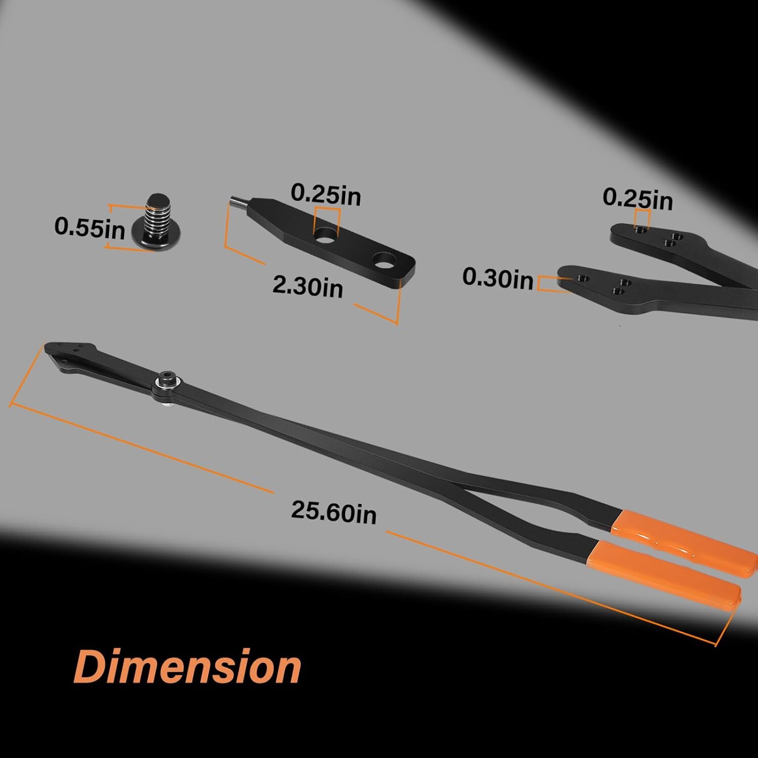 for Lang Tools 1489 26" Internal Retaining Ring Pliers with Interchangeable Tips