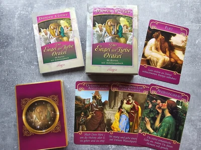 Das Engel der Liebe Orakel ~ Doreen Virtue ~ 44 Karten + Booklet~ Wahrsagekarten - Bild 1 von 3