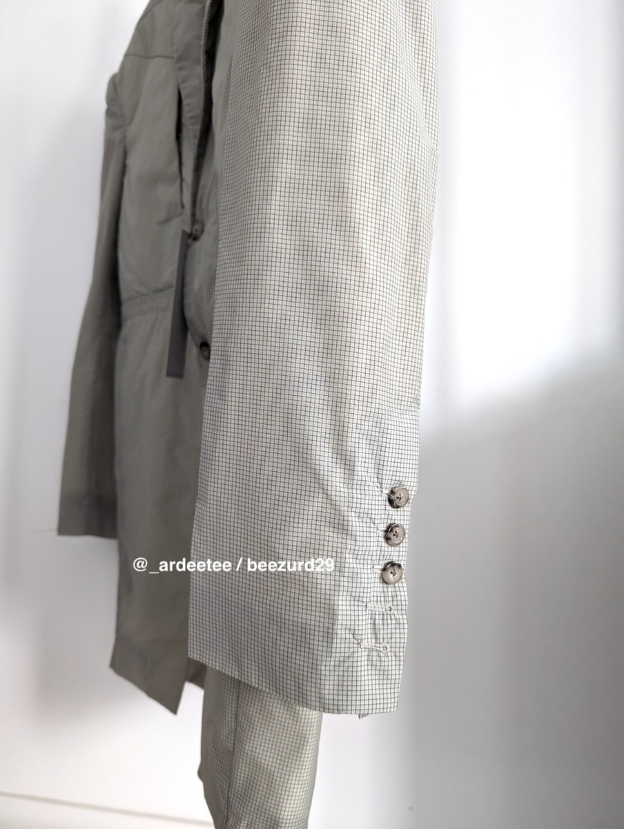 RICK OWENS RARE 1/1 SAMPLE JUMBO TRANS TATLIN RIPSTOP COAT