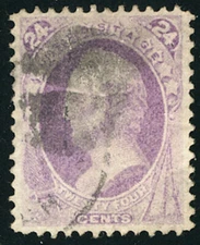 MALACK 153 XF-SUPERB, faintly canceled,  super color..MORE.. w9455