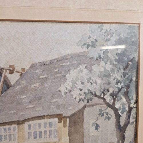 Original Watercolour Painting, Joseph Milner 1888-1969. The Old Mill, Tangletree - Picture 5 of 24