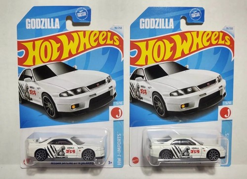 2024 Hot Wheels Nissan Skyline GT-R "Godzilla" J-Imports Lot of 2